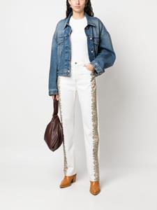 ETRO Jeans met paisley-print - Wit