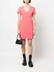 BOSS Mini-jurk met vierkante hals - Roze