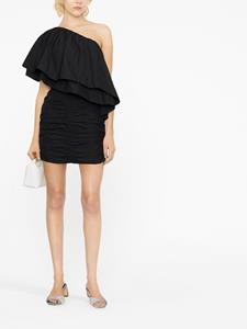 ROTATE Asymmetrische mini-jurk - Zwart