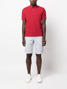 Zanone short-sleeve cotton polo shirt - Rood