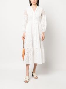 DVF Diane von Furstenberg Midi-jurk - Wit