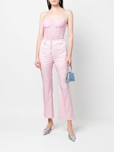 Moschino Flared pantalon - Roze