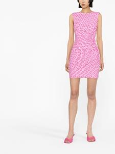 Versace Greca Gedrapeerde mini-jurk - Roze
