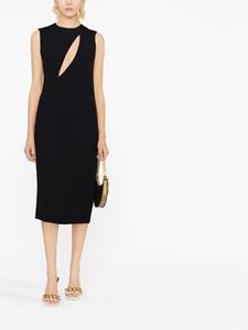 Versace Uitgesneden midi-jurk - Zwart