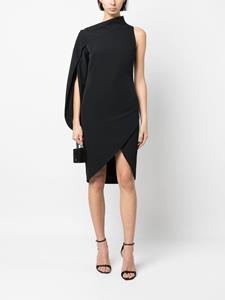 Genny Asymmetrische jurk - Zwart