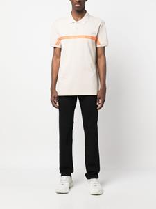 Calvin Klein Jeans Poloshirt met logo afwerking - Beige