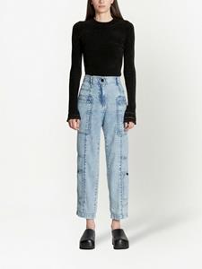 Proenza Schouler White Label Straight jeans - Blauw