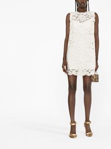 Dolce & Gabbana Mouwloze mini-jurk - Beige