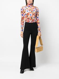 DVF Diane von Furstenberg Flared broek - Zwart