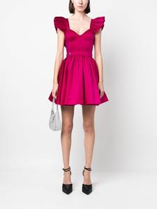 Philipp Plein Mini-jurk met ruches - Roze