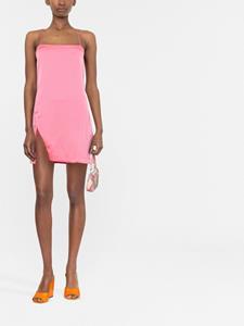 The Attico Mini-jurk met zijsplit - Roze