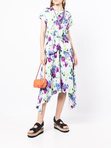 Kenzo Midi-jurk met bloemenprint - Veelkleurig