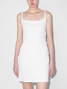 MACH & MACH Uitgesneden mini-jurk - Wit