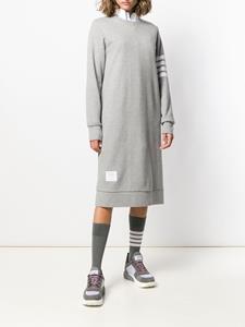 Thom Browne Sweaterjurk met vier strepen - Grijs