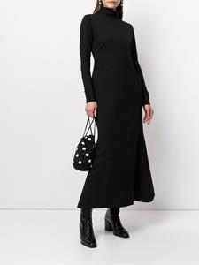 Macgraw Flared midi-jurk - Zwart