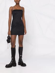 MISBHV Mini-jurk met monogramprint - Zwart
