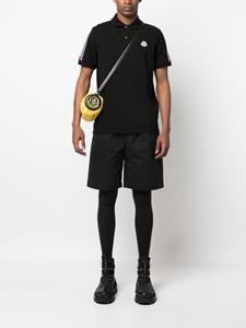 Moncler Poloshirt met logopatch - Zwart