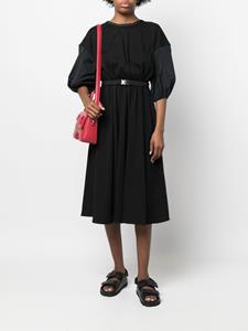 Moncler Midi-jurk met ceintuur - Zwart