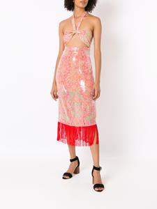 Olympiah Midi-jurk met paisley-print - Roze
