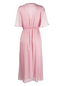 Roseanna Zijden midi-jurk - Roze