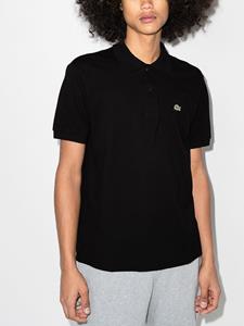 Lacoste Poloshirt met logoprint - Zwart