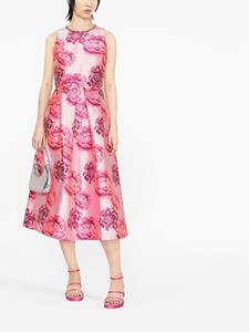 Alice + olivia Midi-jurk met bloemenprint - Roze