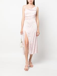 For Love And Lemons Midi-jurk met bloemenprint - Roze