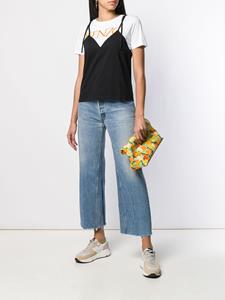 RE/DONE Cropped straight jeans - Blauw