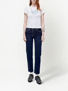 RE/DONE Mid waist jeans - Blauw