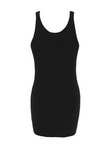 Saint Laurent Mouwloze mini-jurk - Zwart