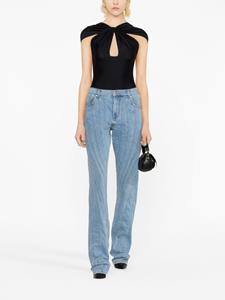 Mugler Baggy jeans - Blauw