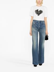 Saint Laurent High waist jeans - Blauw