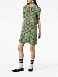 Gucci Gebreide mini-jurk - Groen