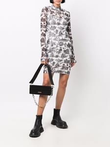 Philipp Plein Mini-jurk met print - Wit