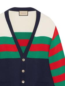 Gucci Vest met V-hals - Blauw