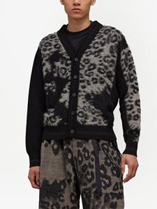 Adidas Vest met luipaardprint - Grijs