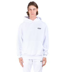 four Logo Hoodie White