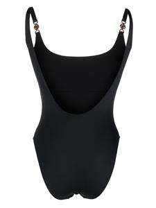 Versace Badpak met Greca detail - Zwart