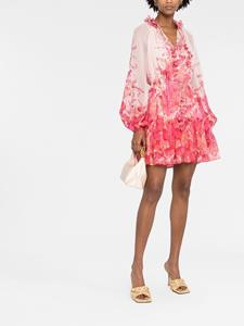 Zimmermann Mini-jurk - Roze