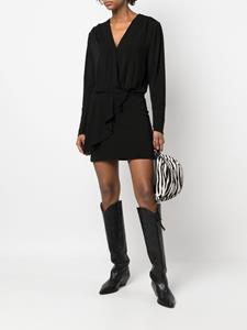 IRO Jersey mini-jurk - Zwart