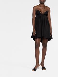 Nensi Dojaka Zijden mini-jurk - Zwart