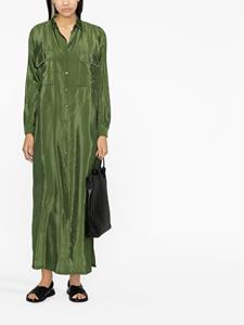 Fabiana Filippi Satijnen blousejurk - Groen