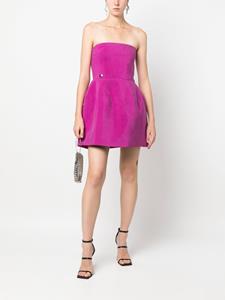 Philipp Plein Strapless mini-jurk - Roze