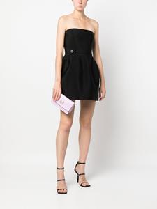 Philipp Plein Strapless mini-jurk - Zwart