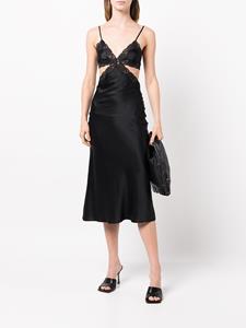 Alexander Wang Mini-jurk met uitgesneden detail - Zwart