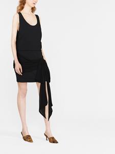 Philosophy Di Lorenzo Serafini Gedrapeerde mini-jurk - Zwart