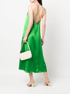 Blanca Vita Satijnen midi-jurk - Groen