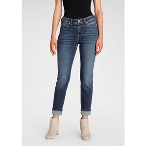 MAC Slim-fit-Jeans "Rich-Slim-Glam", Kontrastfarbene Innenseite