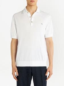 ETRO Poloshirt met geborduurd logo - Wit