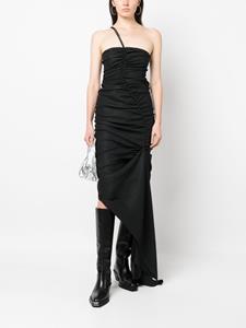 Supriya Lele Gedrapeerde midi-jurk - Zwart